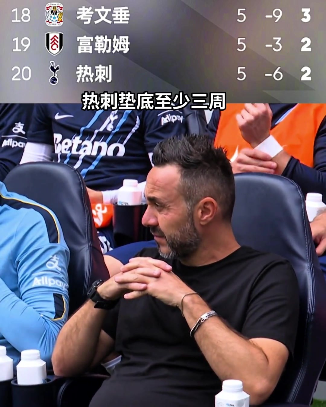 英超官方展示积分榜，为了热刺这碟醋包的饺子🤣
